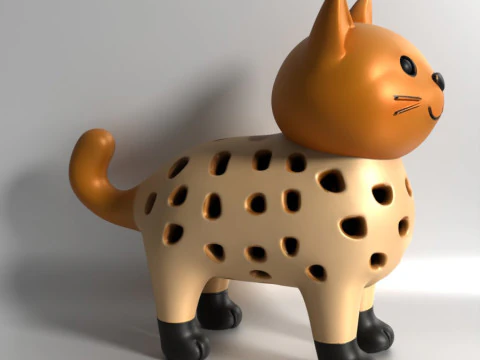 3D Printing Cat Sprouter Seed Chia Radish microgreens Lentil sprouts Germinator 3D Model