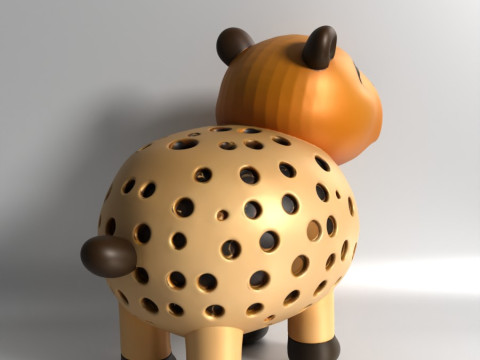 3D Printing Capybara Sprouter Seed Chia Radish microgreens Lentil sprouts Germinator 3D मॉडल