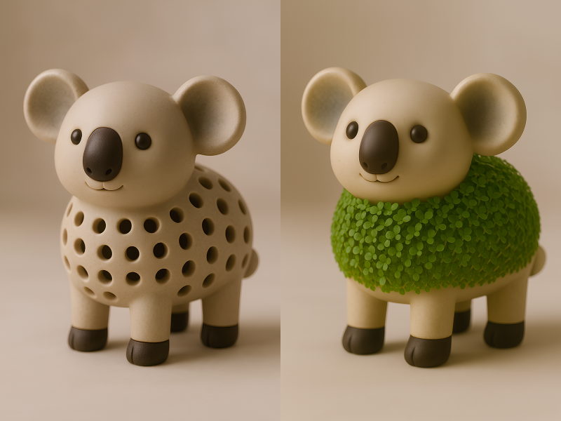 3D Printing Koala Sprouter Seed Chia Radish microgreens Lentil sprouts Germinator 3D Модель .c4d .max .obj .3ds .fbx .stl .blend 