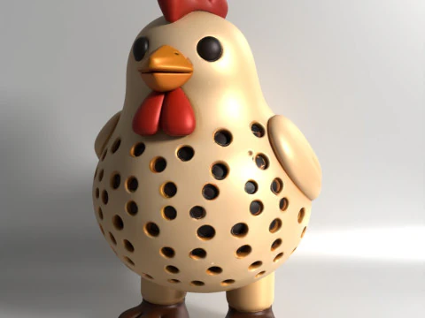 3D Printing Chicken Sprouter Seed Chia Radish microgreens Lentil sprouts Germinator 3D Model