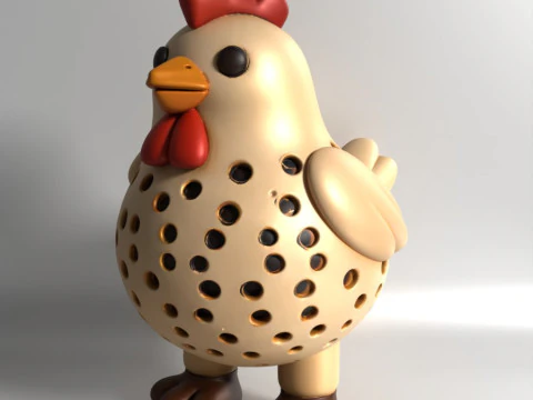 3D Printing Chicken Sprouter Seed Chia Radish microgreens Lentil sprouts Germinator 3D Model