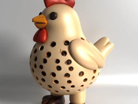 3D Printing Chicken Sprouter Seed Chia Radish microgreens Lentil sprouts Germinator 3D Model