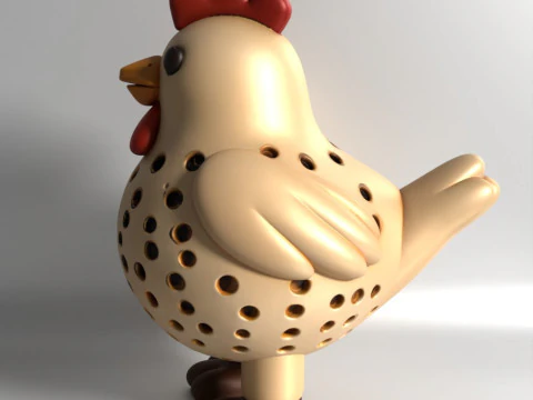 3D Printing Chicken Sprouter Seed Chia Radish microgreens Lentil sprouts Germinator 3D Model