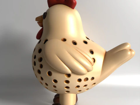 3D Printing Chicken Sprouter Seed Chia Radish microgreens Lentil sprouts Germinator 3D Model