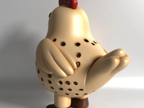 3D Printing Chicken Sprouter Seed Chia Radish microgreens Lentil sprouts Germinator 3D Model