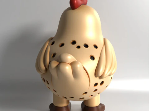 3D Printing Chicken Sprouter Seed Chia Radish microgreens Lentil sprouts Germinator 3D Model