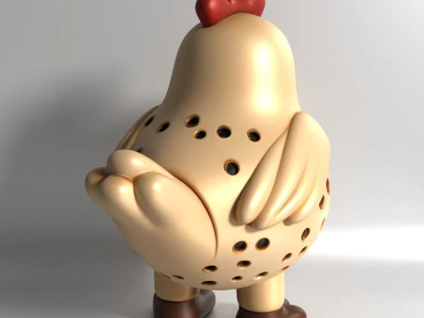 3D Printing Chicken Sprouter Seed Chia Radish microgreens Lentil sprouts Germinator 3D Model