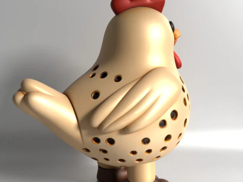 3D Printing Chicken Sprouter Seed Chia Radish microgreens Lentil sprouts Germinator 3D Model