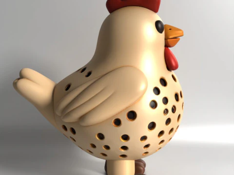 3D Printing Chicken Sprouter Seed Chia Radish microgreens Lentil sprouts Germinator 3D Model