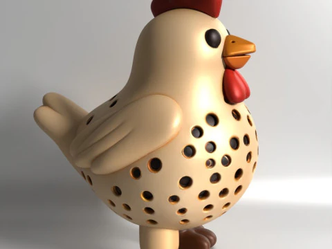3D Printing Chicken Sprouter Seed Chia Radish microgreens Lentil sprouts Germinator 3D Model