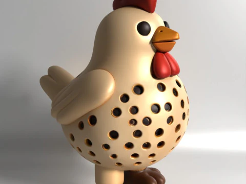 3D Printing Chicken Sprouter Seed Chia Radish microgreens Lentil sprouts Germinator 3D Model