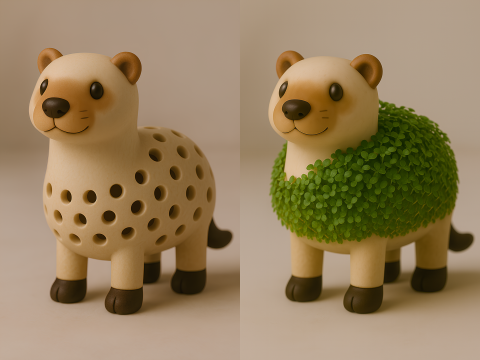 3D Printing Ferret Sprouter Seed Chia Radish microgreens Lentil sprouts Germinator 3D Model