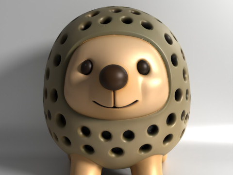 3D Printing HEDGEHOG Sprouter Seed Chia Radish microgreens Lentil sprouts Germinator 3D Model