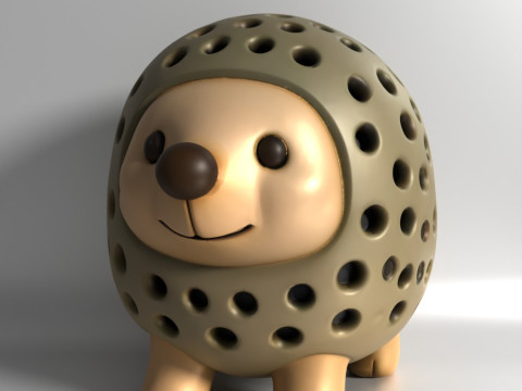 3D Printing HEDGEHOG Sprouter Seed Chia Radish microgreens Lentil sprouts Germinator 3D Model