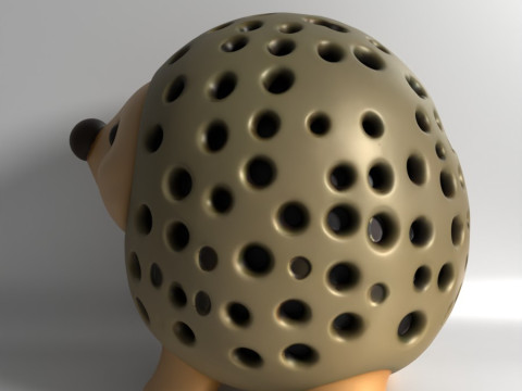 3D Printing HEDGEHOG Sprouter Seed Chia Radish microgreens Lentil sprouts Germinator 3D Model