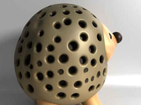 3D Printing HEDGEHOG Sprouter Seed Chia Radish microgreens Lentil sprouts Germinator 3D Model