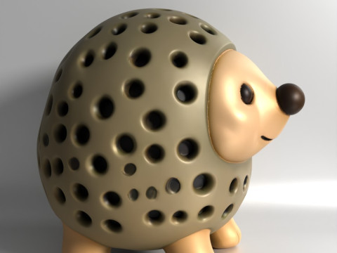 3D Printing HEDGEHOG Sprouter Seed Chia Radish microgreens Lentil sprouts Germinator 3D Model