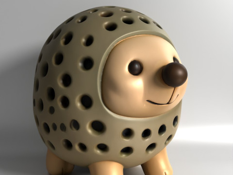 3D Printing HEDGEHOG Sprouter Seed Chia Radish microgreens Lentil sprouts Germinator 3D Model