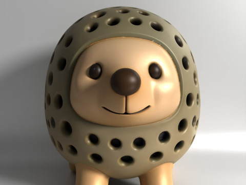 3D Printing HEDGEHOG Sprouter Seed Chia Radish microgreens Lentil sprouts Germinator 3D Model