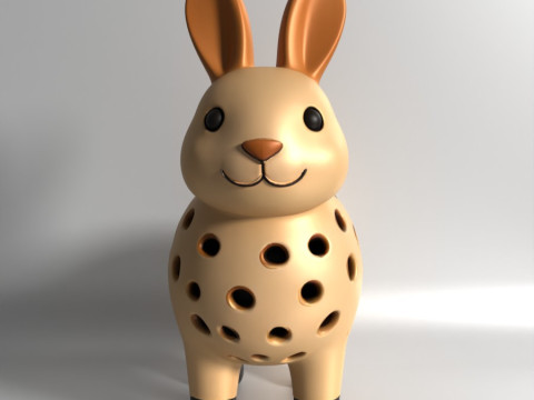 3D Printing Rabbit Sprouter Seed Chia Radish microgreens Lentil sprouts Germinator Model 3D