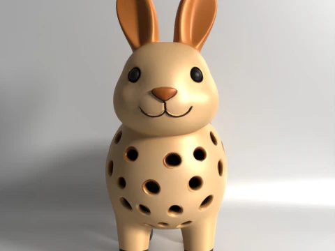 3D Printing Rabbit Sprouter Seed Chia Radish microgreens Lentil sprouts Germinator 3D Model