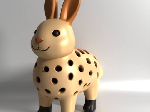 3D Printing Rabbit Sprouter Seed Chia Radish microgreens Lentil sprouts Germinator Model 3D