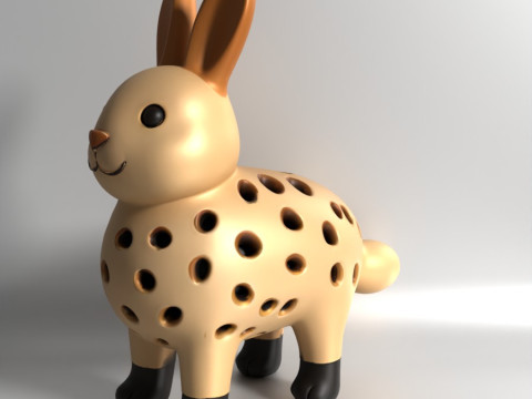 3D Printing Rabbit Sprouter Seed Chia Radish microgreens Lentil sprouts Germinator Model 3D