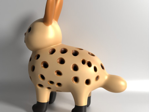 3D Printing Rabbit Sprouter Seed Chia Radish microgreens Lentil sprouts Germinator Model 3D