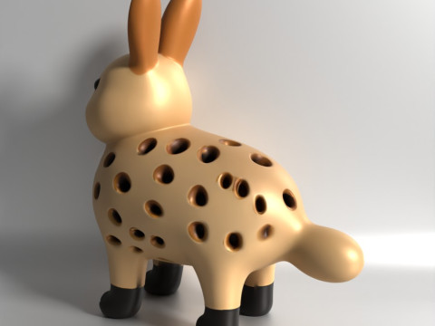 3D Printing Rabbit Sprouter Seed Chia Radish microgreens Lentil sprouts Germinator Model 3D