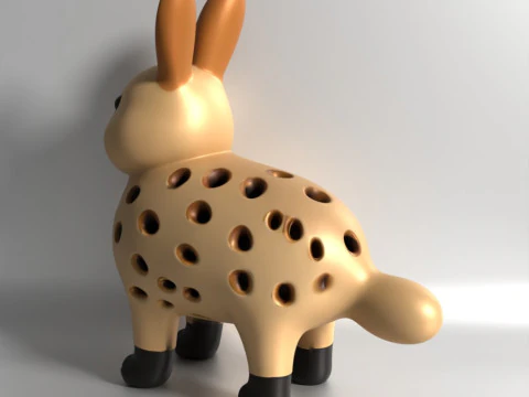 3D Printing Rabbit Sprouter Seed Chia Radish microgreens Lentil sprouts Germinator 3D Model