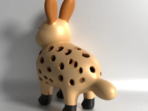 3D Printing Rabbit Sprouter Seed Chia Radish microgreens Lentil sprouts Germinator 3D Model
