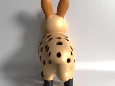 3D Printing Rabbit Sprouter Seed Chia Radish microgreens Lentil sprouts Germinator Model 3D