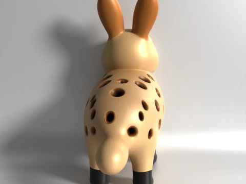 3D Printing Rabbit Sprouter Seed Chia Radish microgreens Lentil sprouts Germinator 3D Model