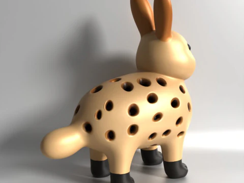 3D Printing Rabbit Sprouter Seed Chia Radish microgreens Lentil sprouts Germinator 3D Model