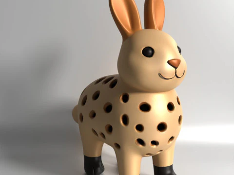 3D Printing Rabbit Sprouter Seed Chia Radish microgreens Lentil sprouts Germinator 3D Model