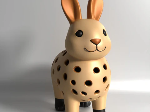 3D Printing Rabbit Sprouter Seed Chia Radish microgreens Lentil sprouts Germinator 3D Model