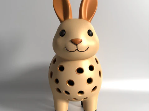 3D Printing Rabbit Sprouter Seed Chia Radish microgreens Lentil sprouts Germinator 3D Model