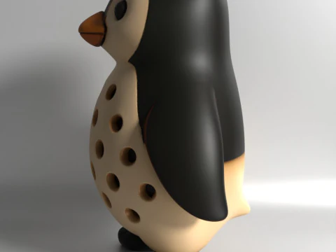 3D Printing Penguin Sprouter Seed Chia Radish microgreens Lentil sprouts Germinator 3D Model