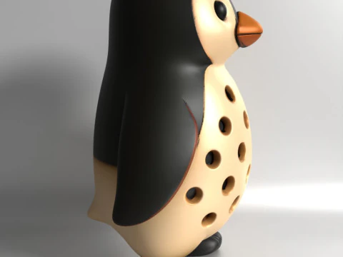 3D Printing Penguin Sprouter Seed Chia Radish microgreens Lentil sprouts Germinator 3D Model