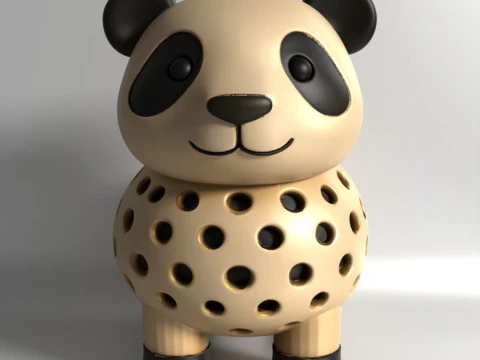 3D Printing Panda Sprouter Seed Chia Radish microgreens Lentil sprouts Germinator 3D Model