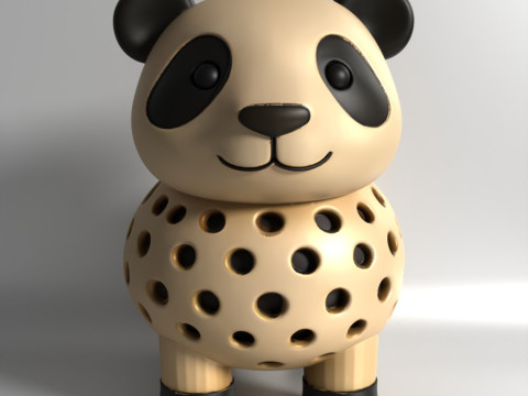 Pencetakan 3D Benih Sprouter Panda Chia Lobak microgreens Germinator kecambah Lentil Model 3D