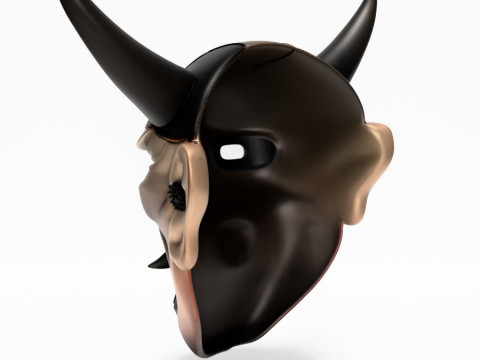 3D Printing Japanese Hannya Noh Kabuki Nipponese toy Model 3D