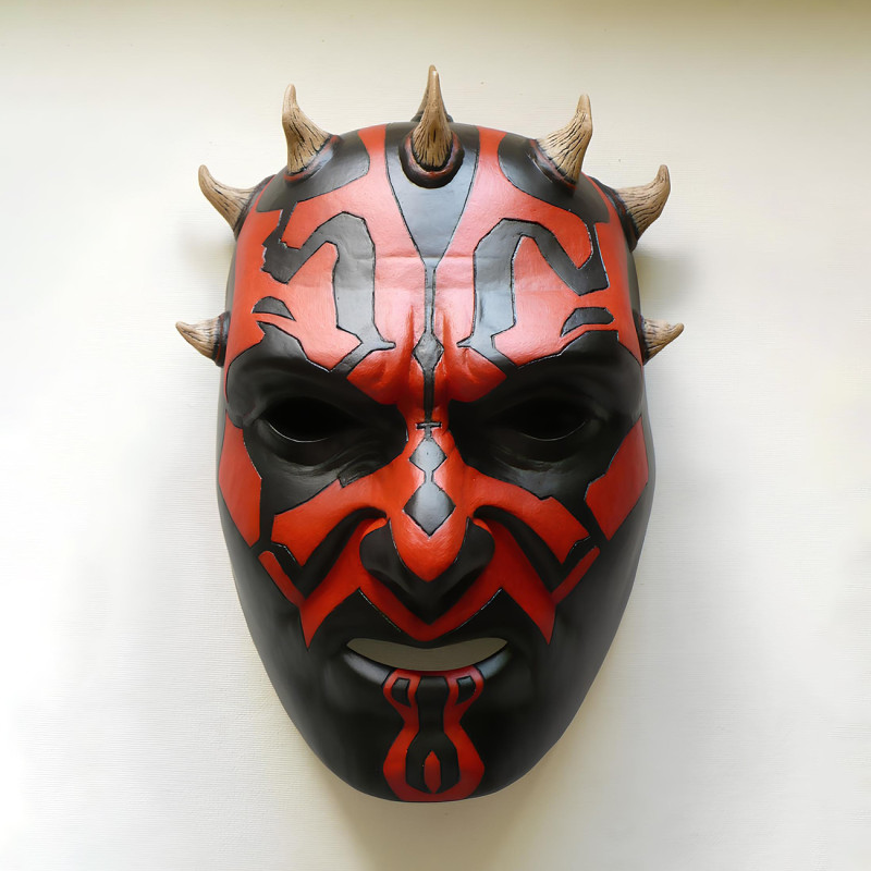 3D Printing Darth Maul Mask Horn toy Model 3D .c4d .max .obj .3ds .fbx .stl .blend