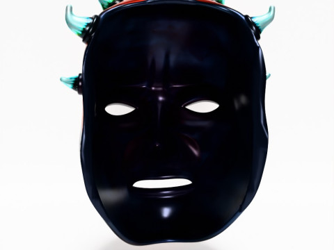3D Printing Darth Maul Mask Horn toy Model 3D
