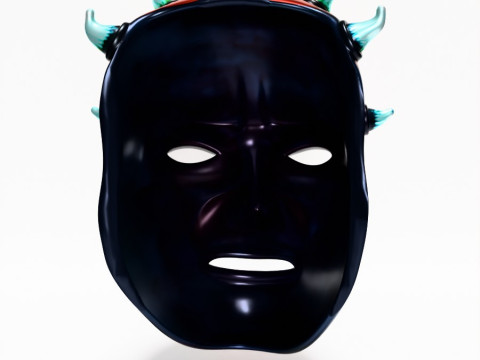 3D Printing Darth Maul Mask Horn toy Model 3D