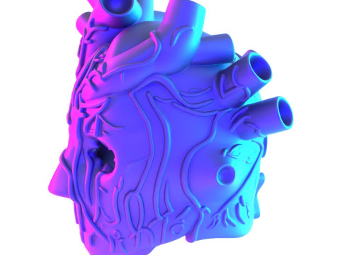 3D Printing Shin Heart Mask Anime Manga Dorohedoro toy 3D Модель