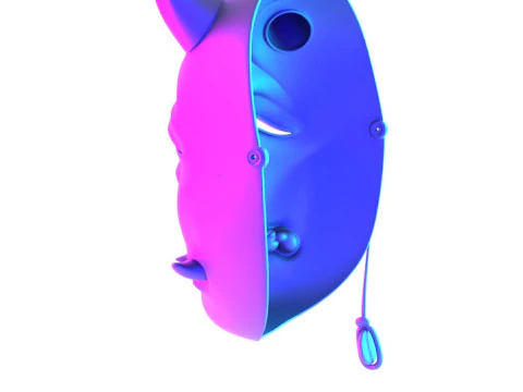 3D打印日本鬼咒美人般若妖怪日本玩具 3D 模型