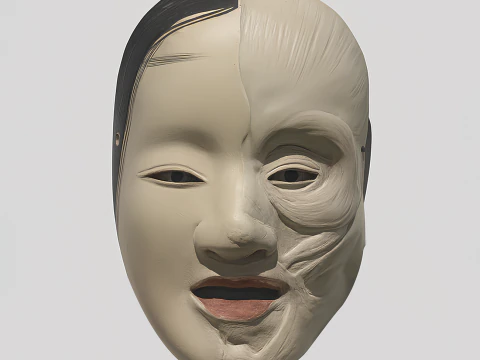 Impression 3D du jouet japonais Broken Beauty Ubume Yurei Nipponese Modèle 3D