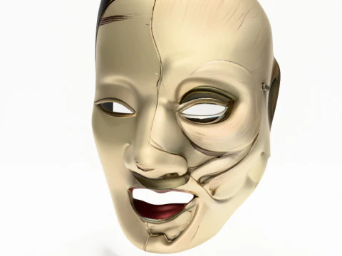 3D Printing Japanese Broken Beauty Ubume Yurei Nipponese toy 3D Model