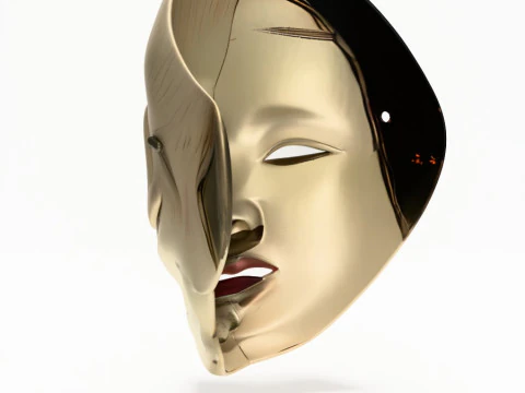 3D Printing Japanese Broken Beauty Ubume Yurei Nipponese toy 3D Model